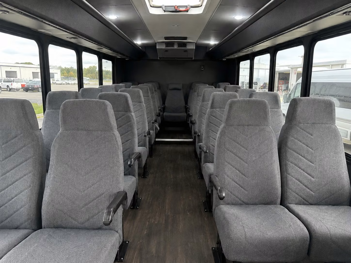 15 passenger minibus inside