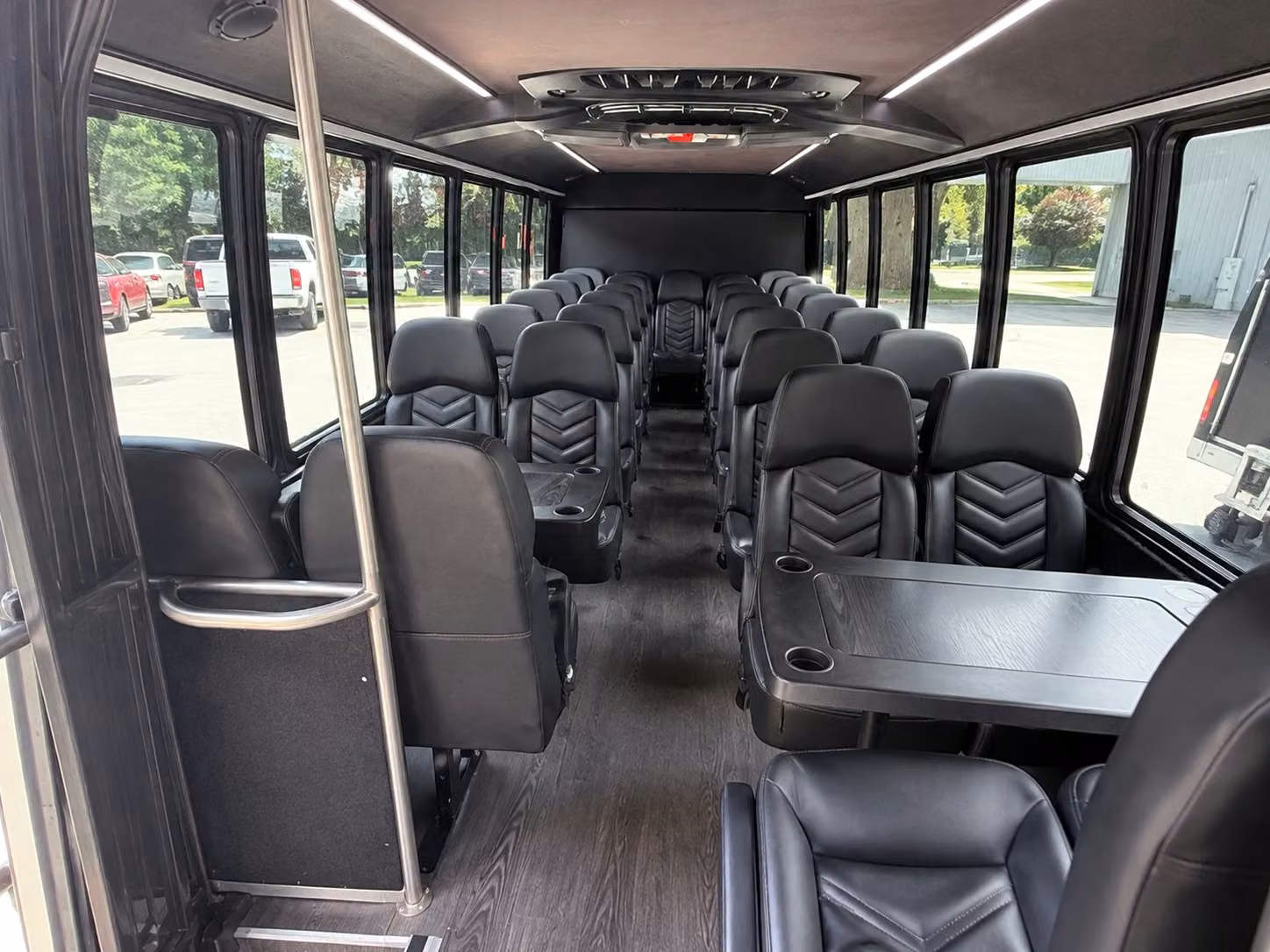 20 passenger minibus inside