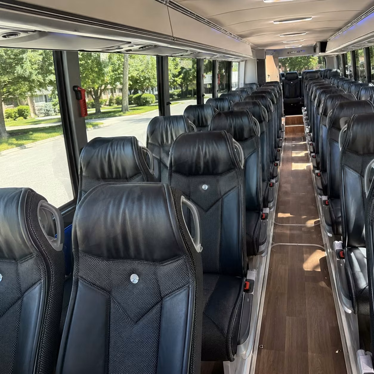 antioch charter bus interior